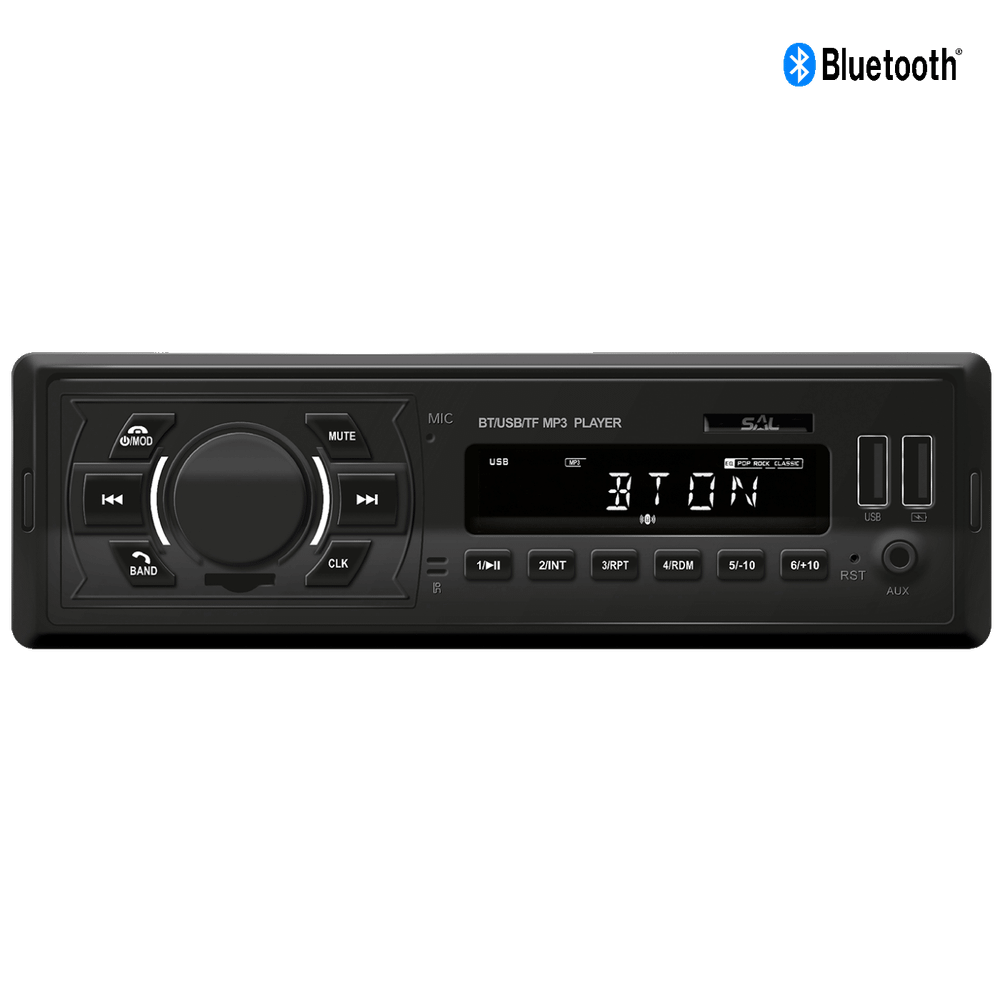 SAL Auto radio, 4x45W,FM,BT,USB,microSD,AUX,daljinski upravljač - VB 2300 slika 1