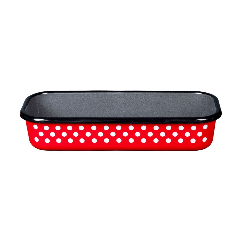 METALAC PEKAČ ZA KRUH RED DOTS 30cm slika 1