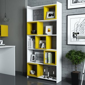 Box - White, Yellow White
Yellow Bookshelf