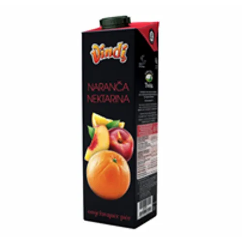 Vindi sok naranča nektarina 1l KRATAK ROK slika 1