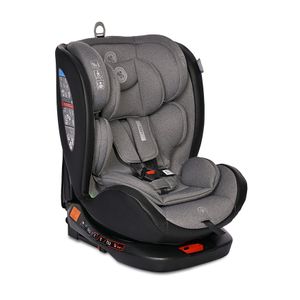 Lorelli Rotirajuća autosjedalica Ares i-Size 40-150 cm 360 Isofix sa Anti-Rebound štitnikom, Grey