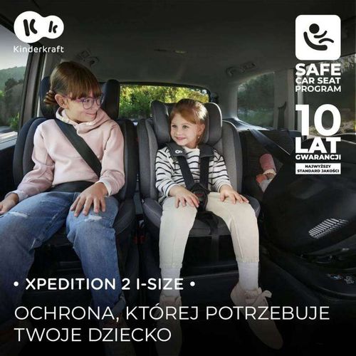 Kinderkraft Autosediste Xpedition 2 I Size 40-150Cm Black slika 12