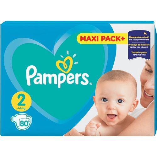 Pampers Active Baby Maxi Pack pelene, veličina 2, 76 komada slika 1