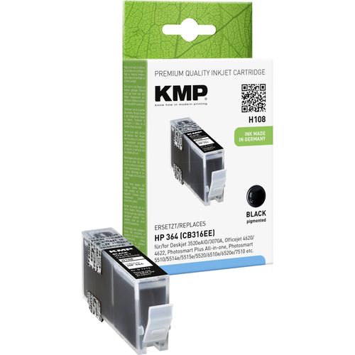 KMP patrona tinte  kompatibilan zamijenjen HP 364 crn H108 1712,8001 slika 2