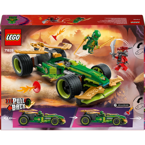 LEGO® NINJAGO® 71828 Lloydov trkaći auto na povlačenje slika 10