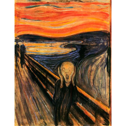 Museum Collection Munch The Sream puzzle 1000 kom slika 1