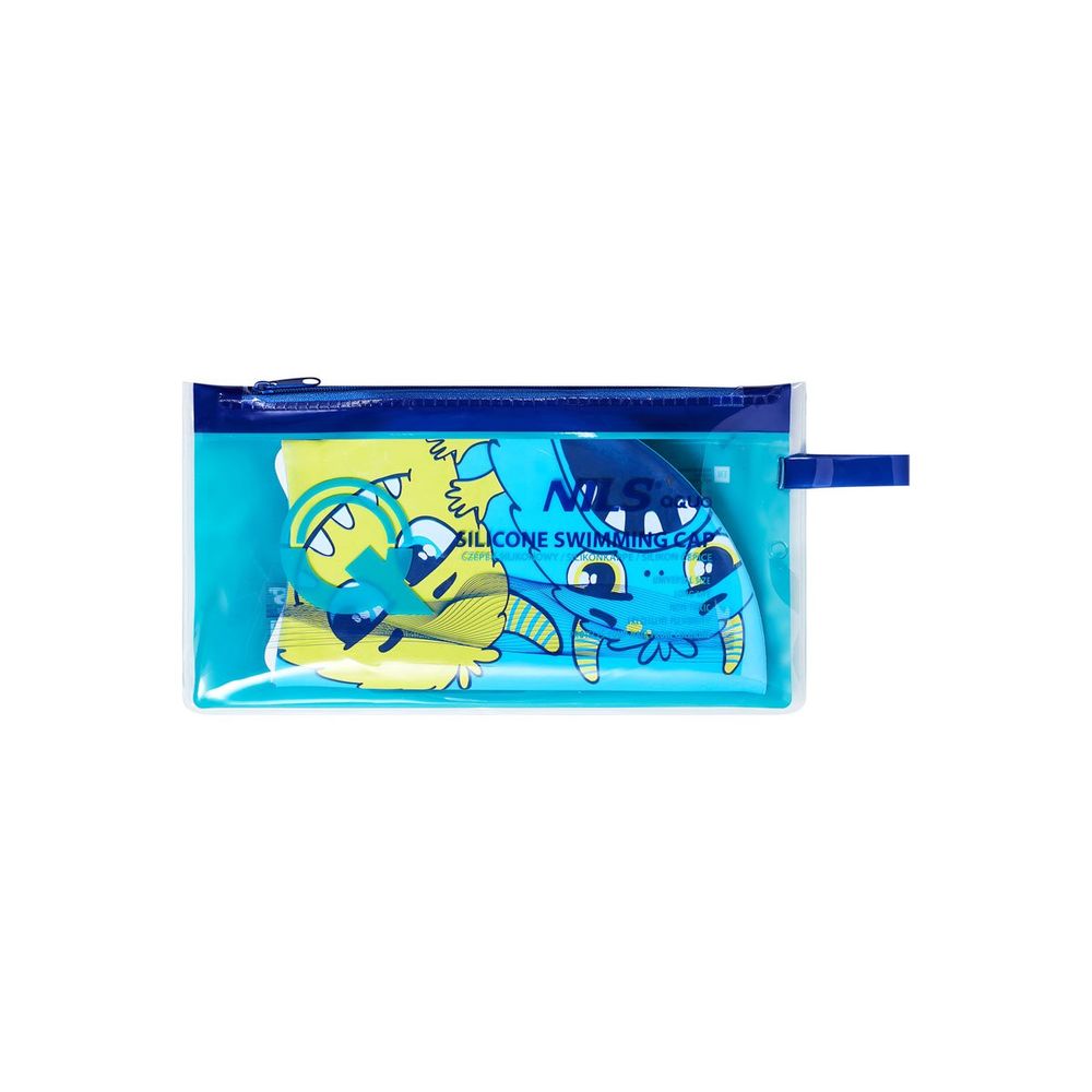 Nqc monster blue dječja kapa za plivanje nils aqua slika 3