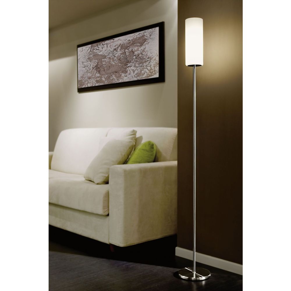 Eglo Tyoy 3 stojeća lampa/1 nikl-mat staklo opal-mat  slika 7