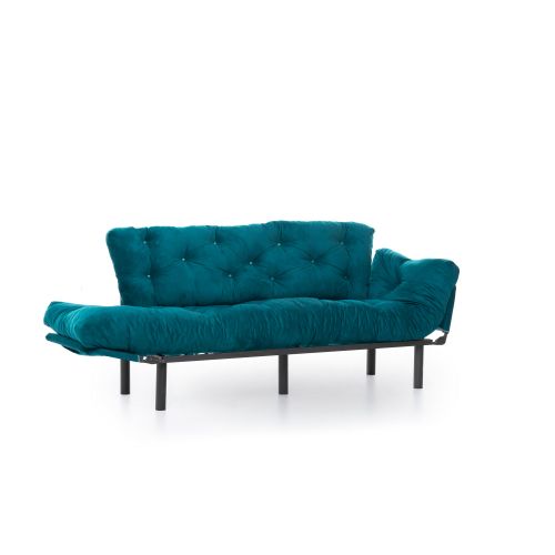 Atelier Del Sofa Trosjed na razvlačenje, Petrol Green, Nitta Triple - Petrol Green slika 7