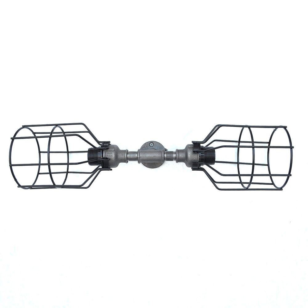 Pp115 Crna Zidna Lampa slika 1