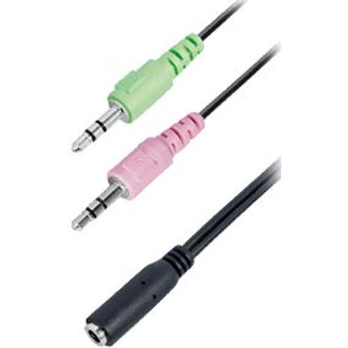 Transmedia Headset adapter cable 0,2m slika 1