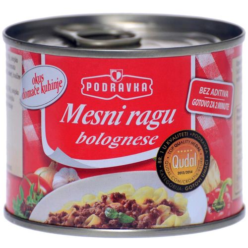 Podravka mesni ragu bolognese, lim. 200 g slika 1