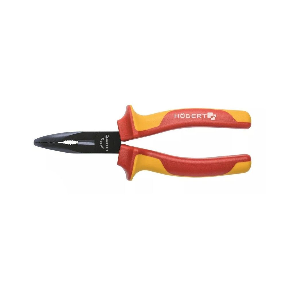 Högert Kliješta kombinirana izolovana savijena 160mm, VDE 1000V slika 1