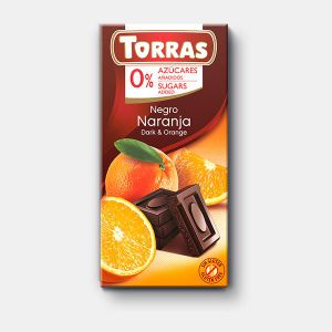 Torras Tamna čokolada s narančom 75 G