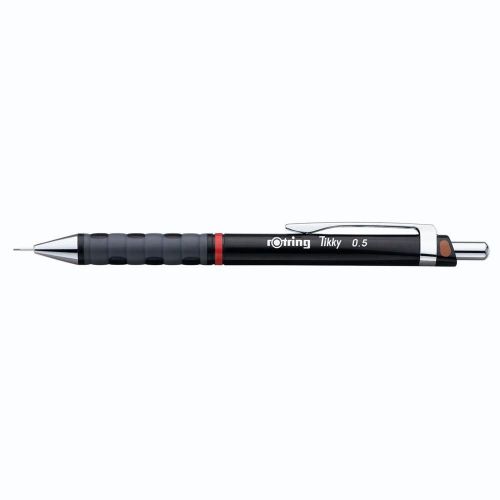 Olovka tehnička Tikky Rotring 0.5 mm, crna slika 2