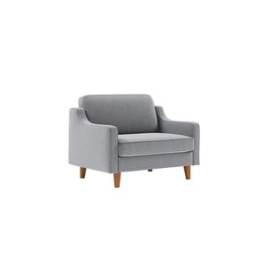 Fotelja Robin Loveseat - boje: siva magla orah