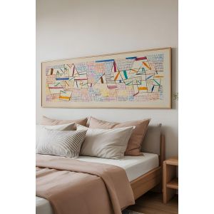 Dekorativna slika u okviru MDF Artsmdfyty3-50120, više boja
