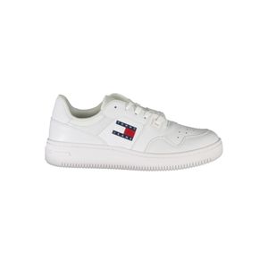 TOMMY HILFIGER WHITE WOMEN'S SPORTS SHOES