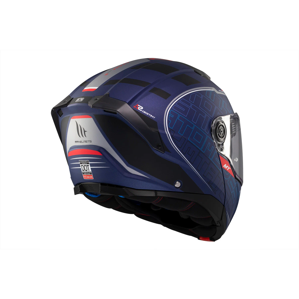 MT Helmets Atom 2 SV Destiny C7 Matt slika 3