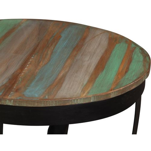 Bočni stolić od masivnog obnovljenog drva 60 x 40 cm slika 36