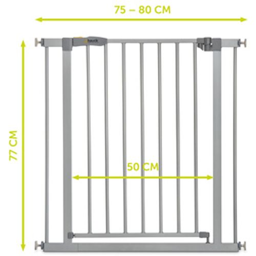 Hauck zaštitna ograda Stop N Safe 2 (75 do 80 cm) - white  slika 5