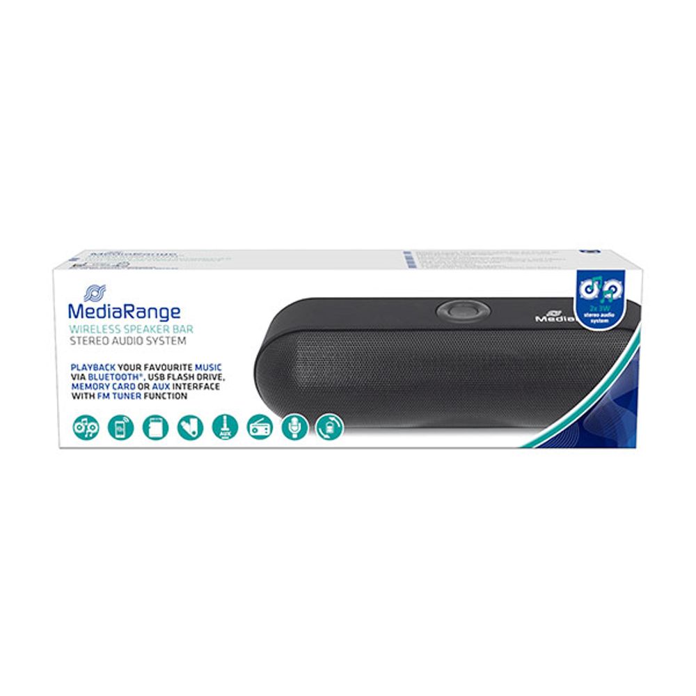 MediaRange BLUETOOTH ZVUČNIK + Radio, STEREO , MR734 slika 1