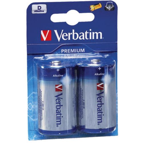 Baterija Verbatim alkalna Premium D 2/1 LR-20 Verbatim 49923 slika 1
