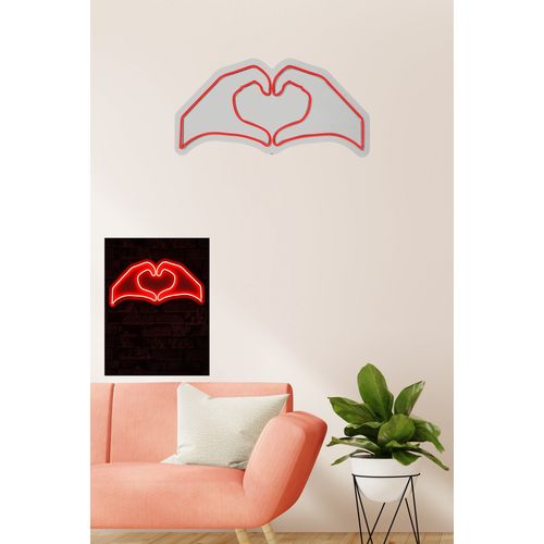 Wallity Ukrasna plastična LED rasvjeta, Sweetheart - Red slika 3