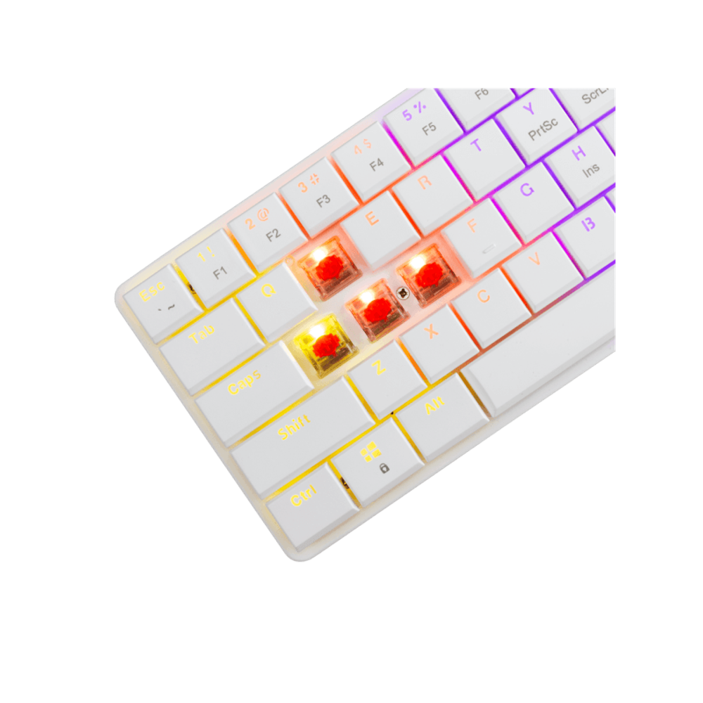 WHITE SHARK Mehanička tastatura GK-006212 NAGAMAKI / HR, crveni prekidači slika 7