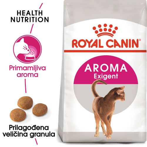 ROYAL CANIN FHN Aroma Exigent, potpuna i uravnotežena hrana za jako izbirljive odrasle mačke (1-10 god.), 400 g slika 4