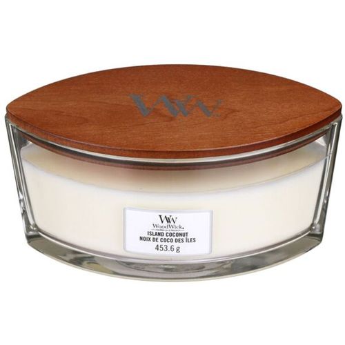 WOODWICK CLASSIC ELIPSE, svijeća mirisna Island Coconut  slika 1