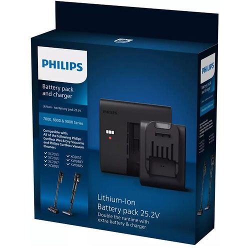 Philips XV1797/01 Baterija L-ION jonska 25.2 V i punjač za usisivač slika 1