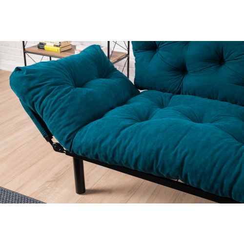 Atelier Del Sofa Nitta - Petrol Blue 2-Seat Sofa-Bed slika 3