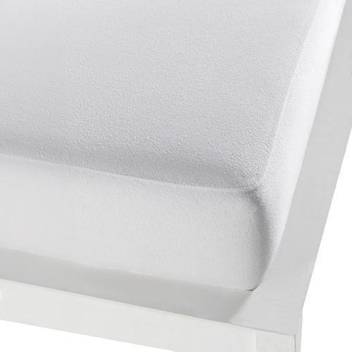 Alez Fitted (160 x 200) White Double Bed Protector slika 8