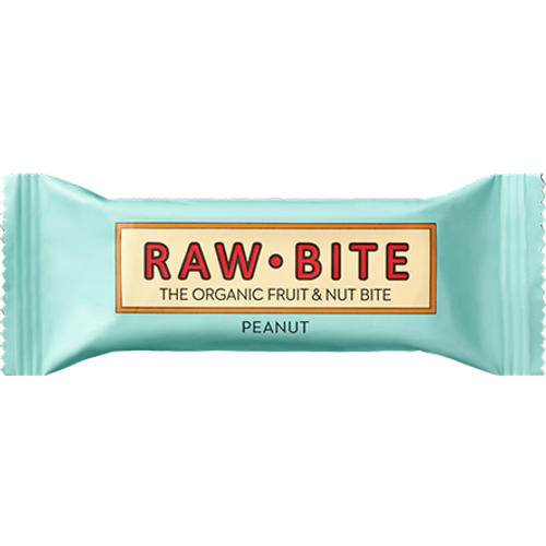 Raw Bite Voćni Energetski Bar Organski - Kikiriki 50g slika 1