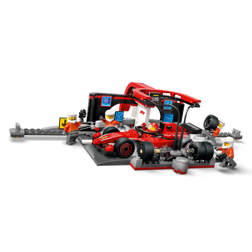 LEGO® CITY 60443 Boks i posada za F1® s autom Ferrari slika 13