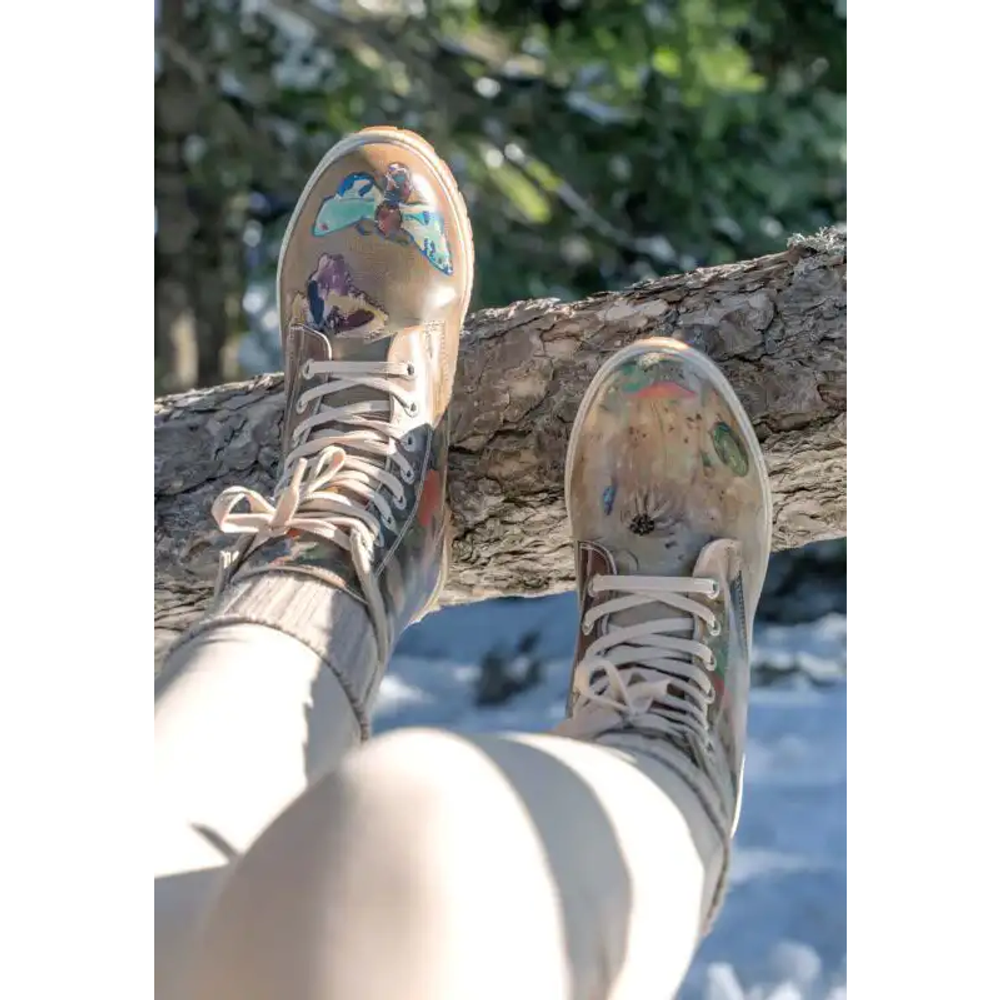 DOGO Duboke čizme Long Boots Still Life Butterflies slika 8