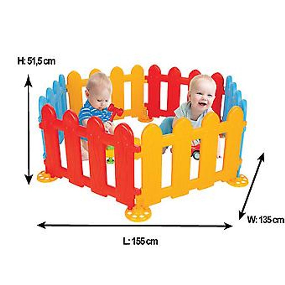 Pilsan Ogradica za igranje Funny Fence 06-203, 155x135x51cm slika 4