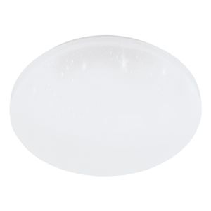 Eglo Frania-a plafonjera LED, 12W, promjer 300mm, sa daljinskim upravljačem, dimabilna, bijela/kristal