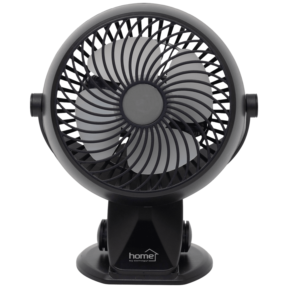 home Ventilator Clip On, promjer 10 cm, Li-Ion 1800mA - CLF 10/BK slika 3