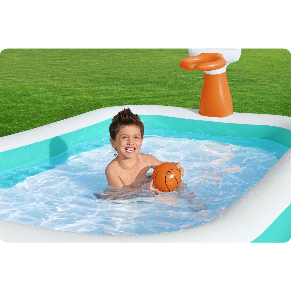 Dunk'n splash bazen na napuhavanje 251 x 168 x 102 cm bestway 54445 slika 8