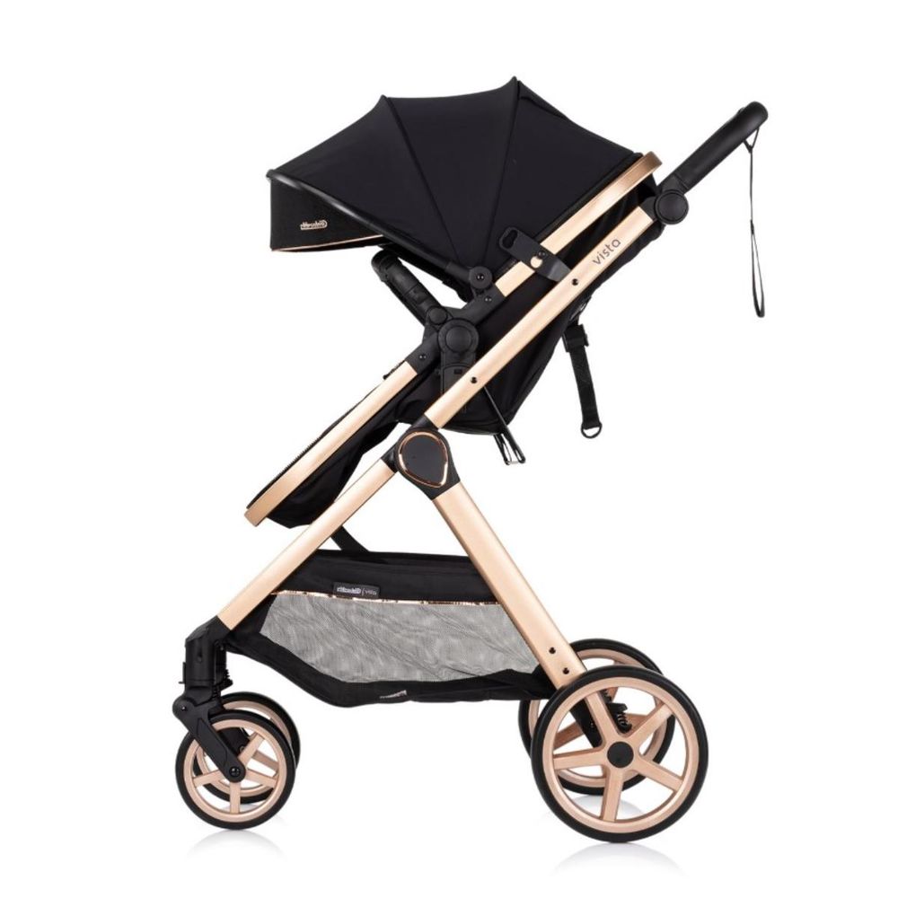 Chipolino Kolica za bebe Vista 2u1 Kkvs02501bb, Blackberry slika 6