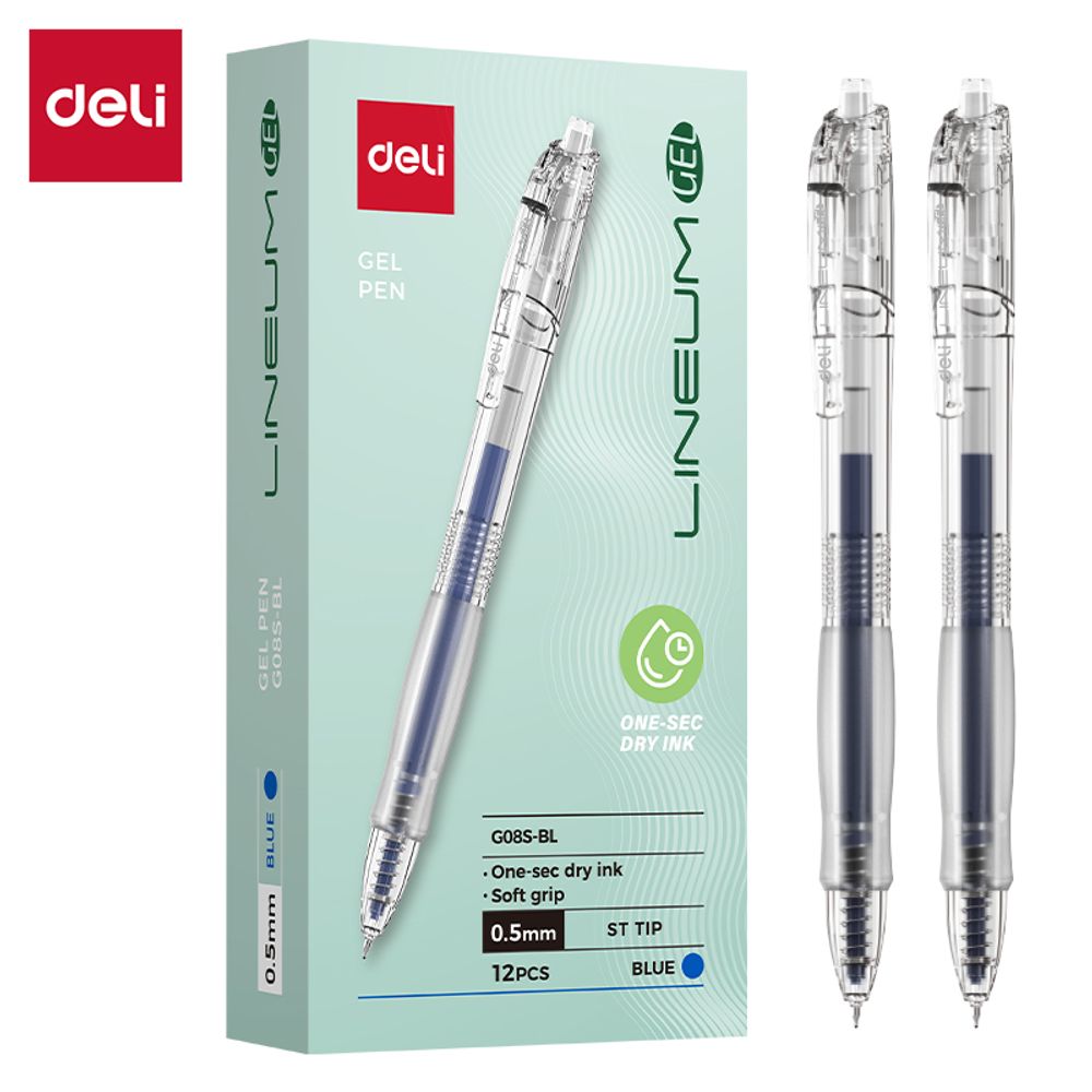 ROLER GEL DELI BRZOSUŠEĆI PLAVI 0,5mm (mastilo se suši za 1 sekundu) EG08S slika 1