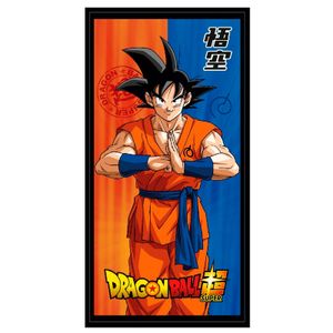 Dragon Ball Super Goku microfibre beach towel