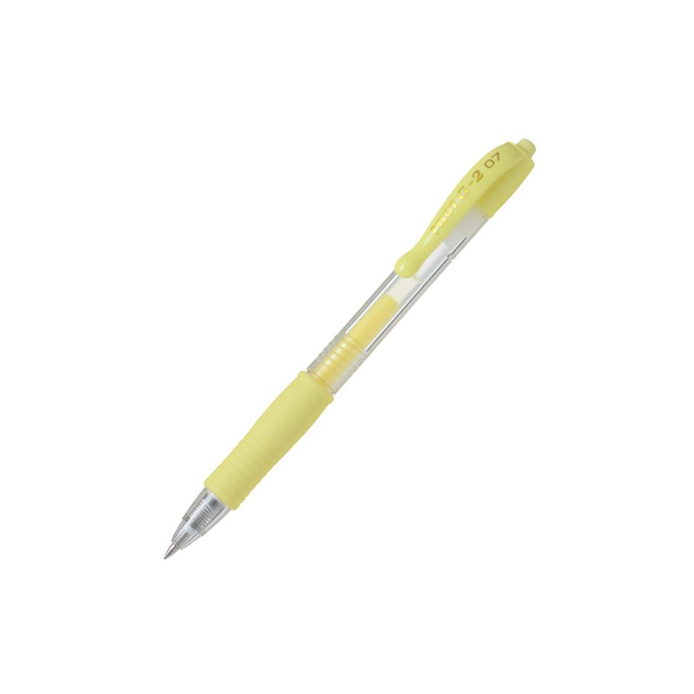 ROLER PILOT G-2 0.7 PASTEL ŽUTA slika 1