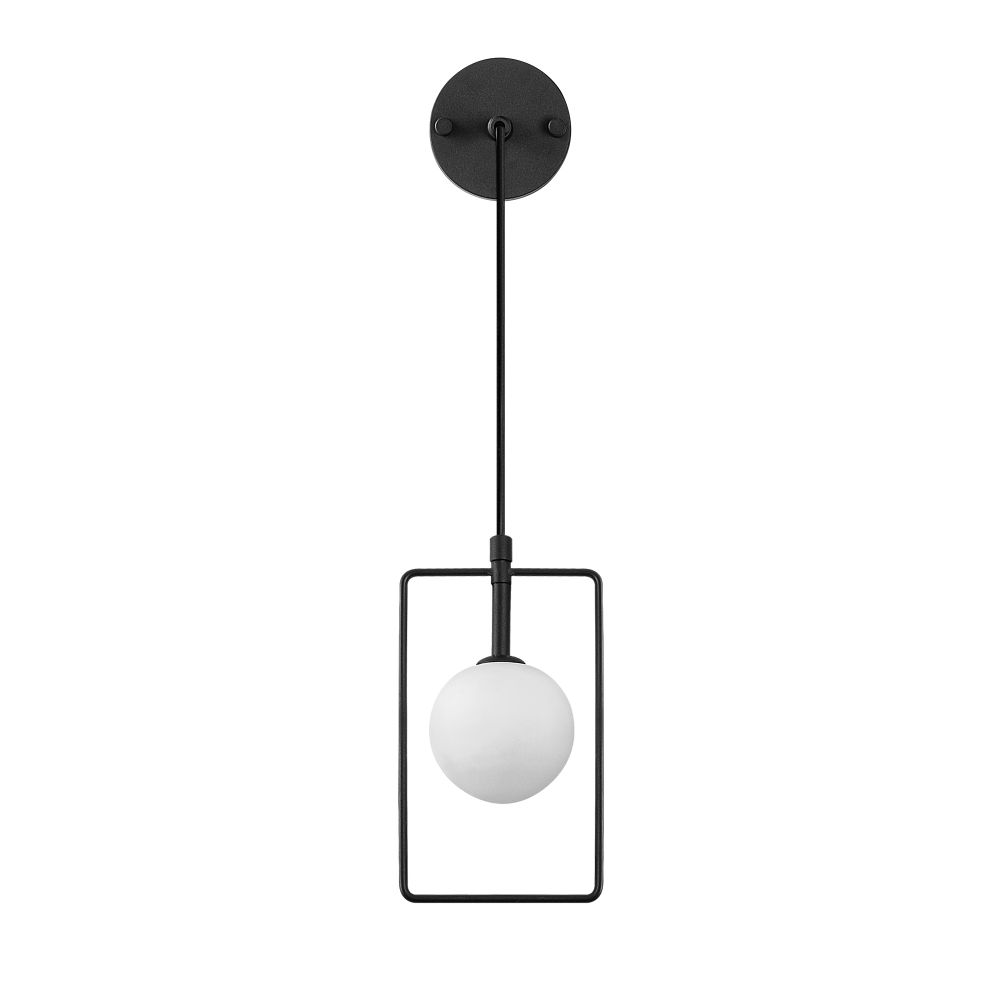 Geometri - 11110 Crno-Bijela Zidna Lampa slika 4