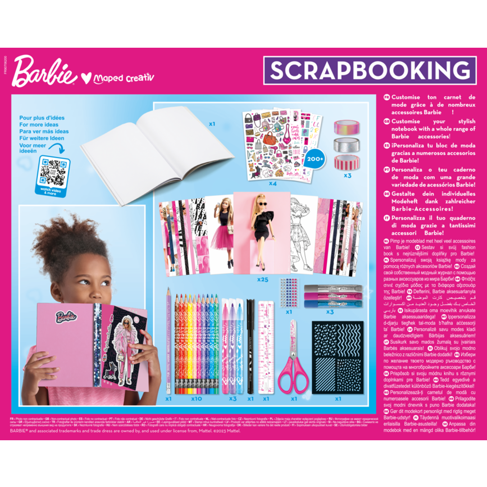 Mapped scrapbooking set Barbie - Maped Creative slika 2