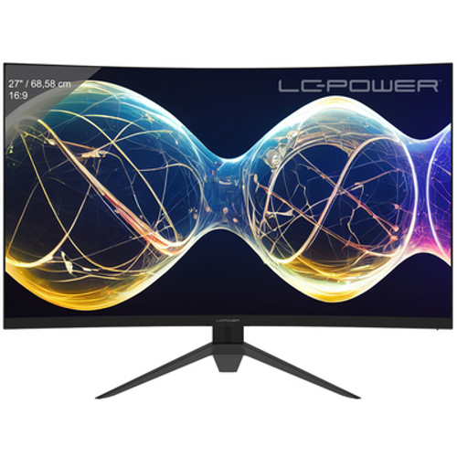 MONITOR 27" LC Power LC-M27-FHD-165-C-V3 FullHD 165Hz Curved 2xDP/2xHDMI Audio out slika 1