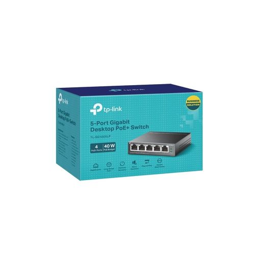 TP-LINK 5-Port Gigabit stolni switch s 4-Port PoE+ slika 4