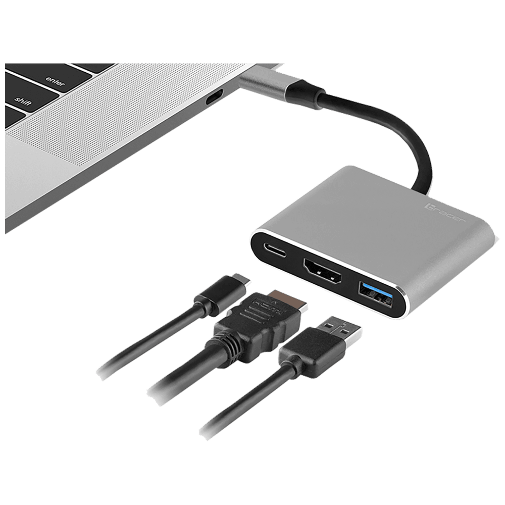 Tracer Adapter USB type C na HDMI, USB3.1, USB type C - ADAPTER A-1 slika 3